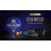 Табак Kraken Cream Waffles L10 Strong Ligero (Вафли) 100г Акцизный